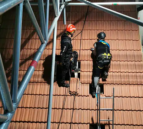 Formation travaux en hauteur sur toiture